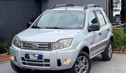 Ford ecosport freestyle 1.6 16v flex 5p - prata - 2011/2012