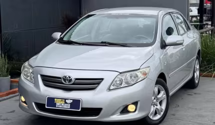 Toyota corolla xei 1.8 flex 16v aut. - prata - 2009/2009