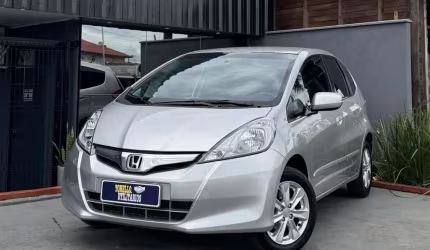 Honda fit lx 1.4 flex 8v/16v 5p mec.  - prata - 2013/2014