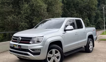 Volkswagen amarok s cd2.0 16v tdi 4x4 die - prata - 2016/2017