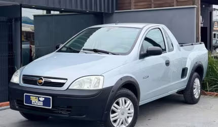 Chevrolet montana 1.4 8v conquest econoflex  2p  - prata - 2008/2008
