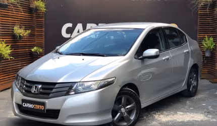 Honda city sedan lx 1.5 aut. 2010 flex   mecanica confiável