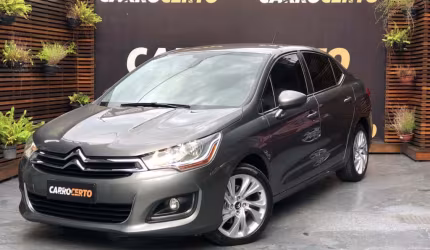 Citroën c4 lounge tendance 2.0  aut. 2014 flex   muito conforto e estilo