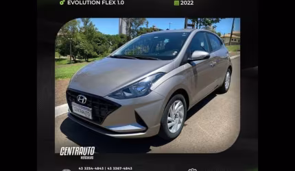 Hyundai hb20 evolution 1.0 flex 12v mec 2022