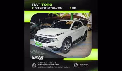 Fiat toro 1.3 turbo 270 flex volcano at6 2022