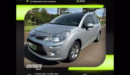 Citroen c3 1.5 tendance 8v flex 4p manual 2014