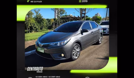 Toyota corolla xei20flex 2019