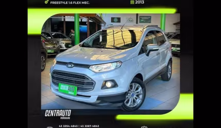 Ford ecosport freestyle 1.6 flex mec. 2013
