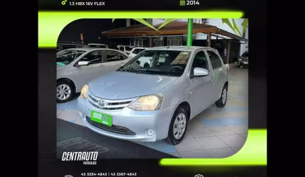 Toyota etios 1.3 hbx 16v flex 4p manual 2014