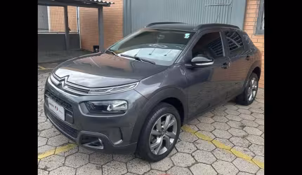 Citroën c4 cactus feel 1.6 16v flex aut.  - cinza - 2022/2022