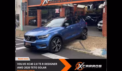 Volvo xc40 2.0 t5 gasolina r-design awd geartronic