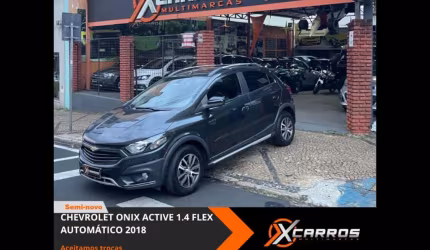 Chevrolet onix 1.4 mpfi activ 8v flex 4p automático