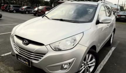 Ix35*automático*bancos em couro*mídia*câmera de ré*impecável*