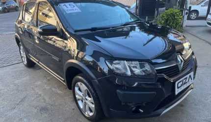 Sandero step 1.6 flex automático apenas 94 mkm 2015