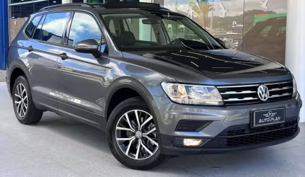 Volkswagen tiguan allspac 250 tsi 1.4 flex  - cinza - 2018/2019