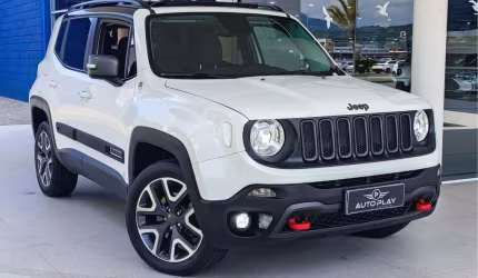 Jeep renegade trailhawk 2.0 4x4 tb diesel aut  - branca - 2017/2018