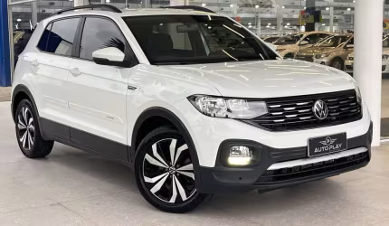 Volkswagen t-cross comfor. 200 tsi 1.0 flex 5p aut.  - branca - 2021/2022