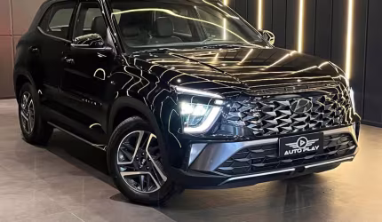 Hyundai creta n line 1.0 tb 12v flex aut.  - preta - 2023/2024