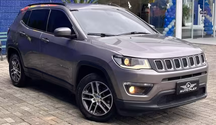 Jeep compass sport 2.0 4x2 flex 16v aut.  - cinza - 2019/2020