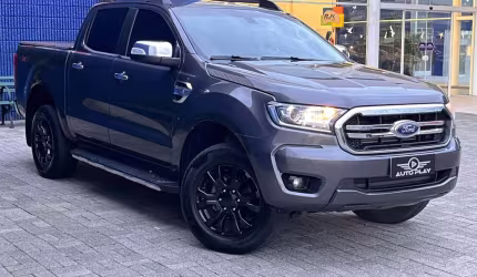 Ford ranger xlt 3.2 20v 4x4 cd diesel aut.  - cinza - 2020/2021