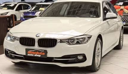 Bmw 320i active 2.0 turbo flex automático - 2017 - branco