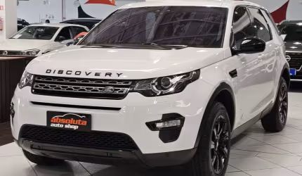 Land rover discovery sport se 2.0 4x4turbo gasolina automático - 2018 - branco