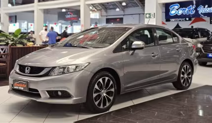 Honda civic 2.0 lxr 16v flex 4p automático