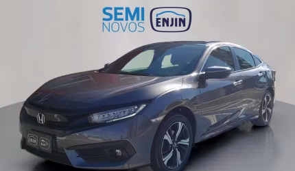 Honda civic sedan touring 1.5 turbo 16v aut.4p - cinza - 2019/2019