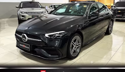 Mercedes c200 amg line 1.5 turbo hybrid ipva 25 pago 9 mil km