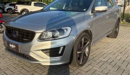Volvo xc60 r-design 3.0 304cv awd 5p  - prata - 2014/2015