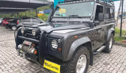 Land rover defender 90 tdi csw diesel - cinza - 2001/2001