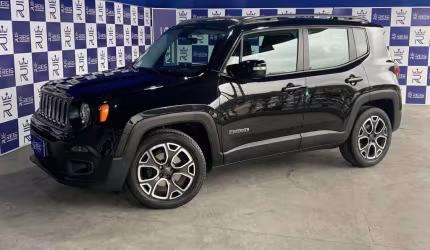 Jeep renegade longitude 1.8 4x2 flex 16v aut. - preta - 2016/2016