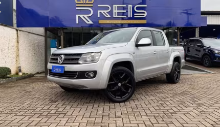 Volkswagen amarok high.cd 2.0 16v tdi 4x4 dies. aut - prata - 2013/2013