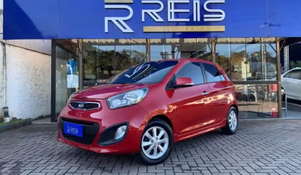 Kia picanto ex 1.1/1.0/ 1.0 flex mec.  - vermelha - 2013/2014