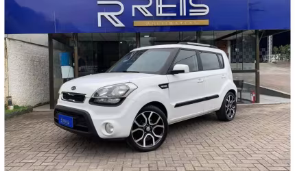 Kia soul 1.6/ 1.6 16v flex aut.  - branca - 2012/2013