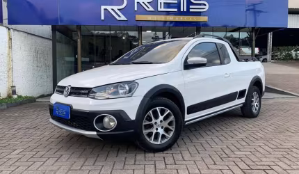 Volkswagen saveiro cross 1.6 mi total flex 8v ce  - branca - 2013/2014