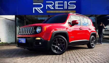 Jeep renegade longitude 1.8 4x2 flex 16v aut.  - vermelha - 2015/2016