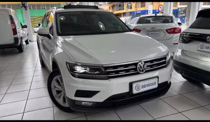 Volkswagen tiguan allspac comf 250 tsi 1.4 flex  - branca - 2018/2018