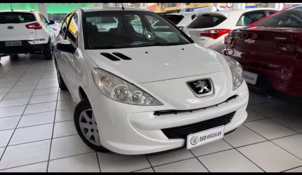 Peugeot 207 active 1.4 flex 8v 5p  - branca - 2013/2014