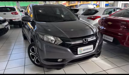 Honda hr-v ex 1.8 flexone 16v 5p aut.  - cinza - 2015/2016