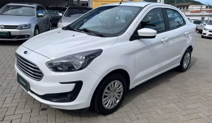Ford ka+ sedan 1.0 se/se plus tivct flex 4p  - branca - 2020/2020