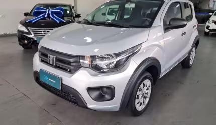 Fiat mobi like - prata - 2021/2021