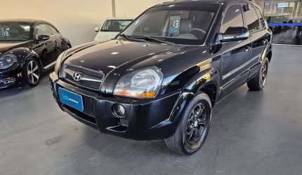 Hyundai tucson 2.0 16v flex aut.  - preta - 2012/2013