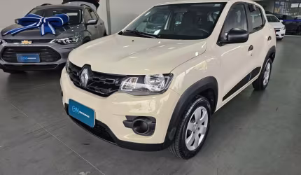 Renault kwid zen  - bege - 2018/2018