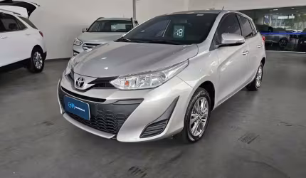 Toyota yaris xl plus con. 1.5 flex 16v 5p aut.  - prata - 2019/2020