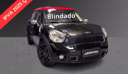 Mini cooper countryman 1.6 s all4 turbo **blindado**