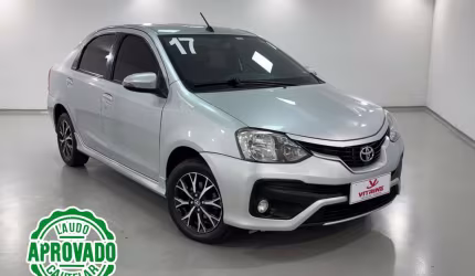 Toyota etios 2017 1.5 platinum sedan 16v flex 4p automático