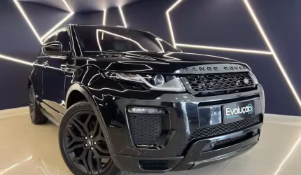 Land rover range rover evoque si4 hse dyn. 2.0 flex - preta - 2018/2018