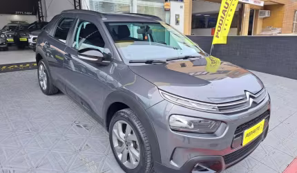 Citroën c4 feel 1.6 flex automatica  - cinza - 2021/2022