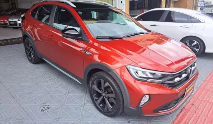 Volkswagen nivus highline 1.0 200 tsi flex aut.  - vermelha - 2022/2022